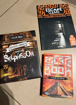 Lot de livres « escape book », zustand: Sehr gut, 6,00 €, 7,00 € inklusive Vinted-Käuferschutz