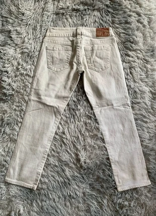 Jean Pantacourt Capri True Religion Crème Beige Taille W24/FR34 - ST508, marque: True Religion, état: Très bon état, taille: XS / 34 / 6, 30,00 €, 32,20 € Protection acheteurs (Pro) incluse