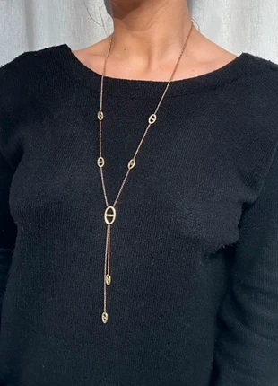 Sautoir collier doré ajustable en acier inoxydable tendance, marque: Tendance, état: Très bon état, 12,90 €, 14,25 € Protection acheteurs (Pro) incluse