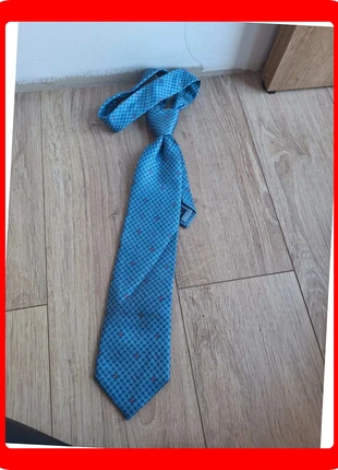 Cravate en soie bleue Griffe Noire motif géométrique, marque: Griffe Noire, état: Très bon état, 3,00 €, 3,85 € Protection acheteurs (Pro) incluse