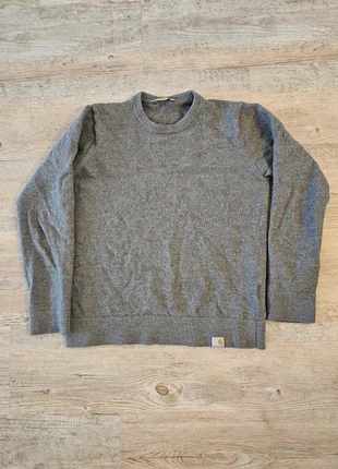 Pull crewneck Femme Carhartt Taille XS logo brodé Gris Laine Mérinos, marque: Carhartt, état: Très bon état, taille: XS / 34 / 6, 29,00 €, 31,15 € Protection acheteurs incluse