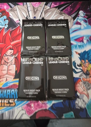 Riftbound league of légende origins lot de 4 booster scellée pr, marke: Collection, zustand: Sehr gut, 49,99 €, 53,19 € inklusive Vinted-Käuferschutz