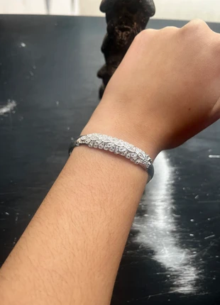 Bracelet 100% argent véritable, élégant et intemporel, marque: Argent, état: Très bon état, 14,40 €, 15,82 € Protection acheteurs incluse