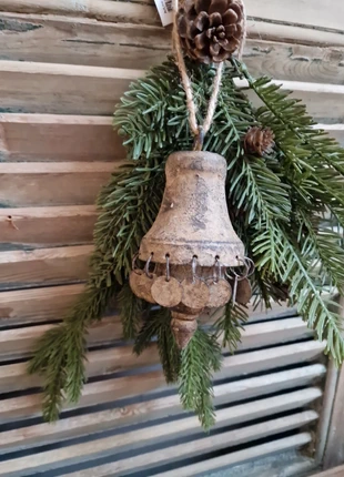 Rustieke ornament met muntjes S, merk: vanEtje Stoer wonen Collectie, staat: Heel goed, € 10,95, € 12,20 inclusief Kopersbescherming