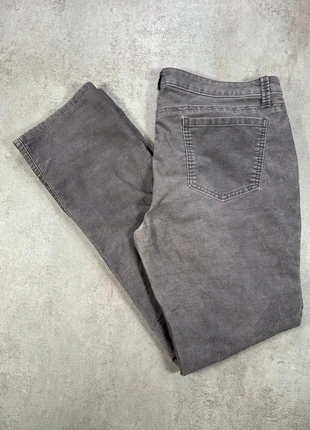 Pantalon Vintage En Velours Côtelé / Corduroy ann taylor gris coton twill taille 14, brand: Vintage Dressing, condizioni: Ottime, taglia: XXXL / IT 50 / EU 46, €8.00, €9.10 include la Protezione acquisti Pro