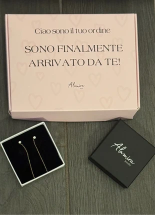 Orecchini sali scendi, marque: Alamira jewerly, état: Neuf avec étiquette, 10,00 €, 11,20 € Protection acheteurs incluse