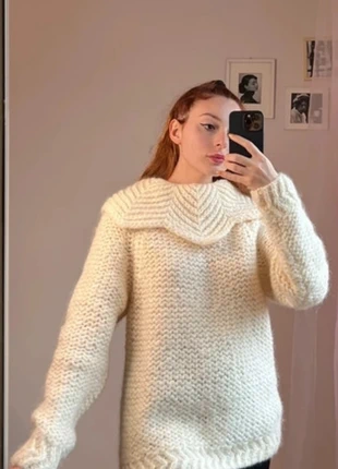 Maglione in lana vintage, brand: Vintage, condizioni: Ottime, taglia: L / IT 44 / EU 40, €50.00, €53.20 include la Protezione acquisti