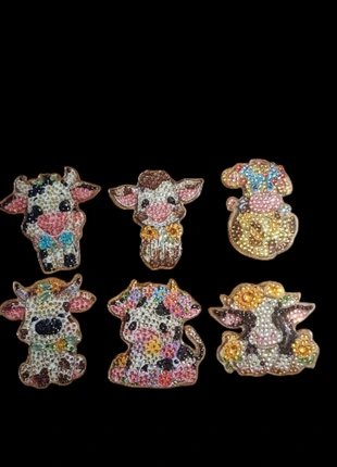 Magnet vache en peinture diamant, brand: Diamant, condition: New without tags, €3.50, €4.38 includes Buyer Protection Pro