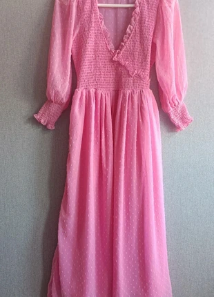 Pink midi smock dress size 6, brand: ASOS Design, condition: Very good, size: XS / UK 4-6, £18.00, £19.60 includes Buyer Protection