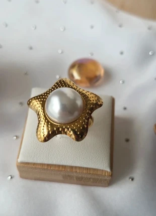 Bague fantaisie doré, marque: Fashion, état: Très bon état, taille: Ajustable, 5,00 €, 5,95 € Protection acheteurs (Pro) incluse