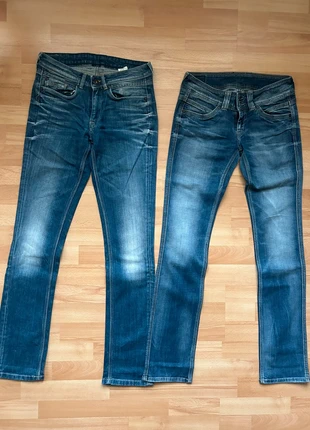 Lot de 2 jeans Pepe Jeans femme – Taille S – Coupe droite / slim – Bleu denim, marque: Pepe Jeans, état: Très bon état, taille: S, 18,50 €, 20,13 € Protection acheteurs incluse