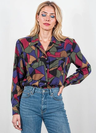 Blusa Vintage Philippe Cécile París L, marque: philippe cecile, état: Très bon état, taille: L / 40 / 12, 13,90 €, 15,30 € Protection acheteurs incluse