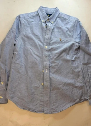 Polo Ralph Lauren Shirt – Boys – Age 12 – Blue – Long Sleeve, brand: Ralph Lauren, condition: Very good, size: M, £9.50, £10.68 includes Buyer Protection