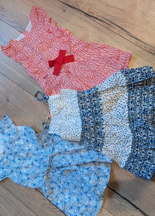 Lot 3 Robes Fille 3 Ans Okaidi TAO Absorba / Dresses Set / Vestidos Niña / Kleider Mädchen / Abiti, marque: Okaïdi, état: Très bon état, taille: 3 ans / 98 cm, 4,00 €, 4,90 € Protection acheteurs incluse