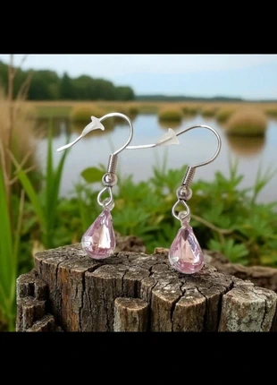 💫Petite boucles d’oreilles perles verre rose💫, brand: Fait Main, condition: Very good, €6.00, €7.00 includes Buyer Protection Pro