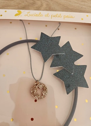 Parure collier et serre tête, marca: lucioles et petit pois, estado: Nuevo con etiquetas, 10,00 €, 11,20 € Protección al comprador incluida