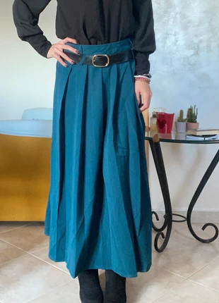 Gonna lunga a pieghe, marque: Piazza Italia, état: Neuf sans étiquette, taille: M / 38 / 10, 5,00 €, 5,95 € Protection acheteurs incluse