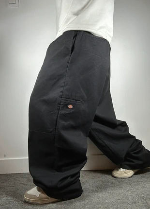 Double knee chino Dickies noir coupe baggy – W48 L34 | FR 58 | IT 64, brand: Dickies, condition: Very good, size: W48, €40.00, €42.70 includes Buyer Protection Pro