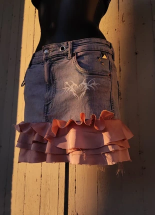 minigonna handmade, condizioni: Nuovo senza cartellino, taglia: M / IT 42 / EU 38, €35.00, €37.45 include la Protezione acquisti