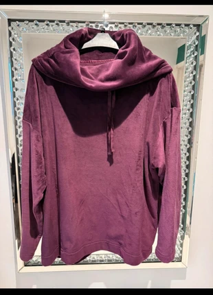 Plush Plum Velour Sweatshirt F&F Fits size uk 14 uk 16 Oversized A/W Christmas Warm Fast shipping, brand: F&F, condition: New without tags, size: M / UK 12-14, £8.99, £10.14 includes Buyer Protection