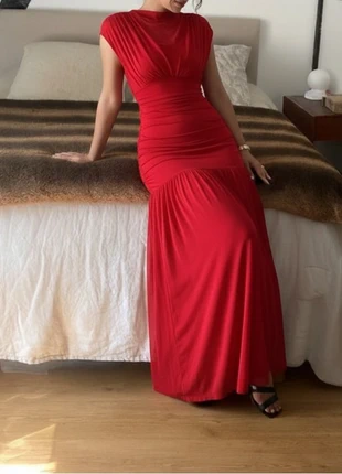 Robe de Soirée Rouge Élégante Sirène/Trompette Col Bateau - Extensible & Anti-Plis - 543, marca: efertyt, estado: Muy bueno, tamaño: S / 36 / 8, 39,99 €, 42,69 € Protección al comprador Pro incluida