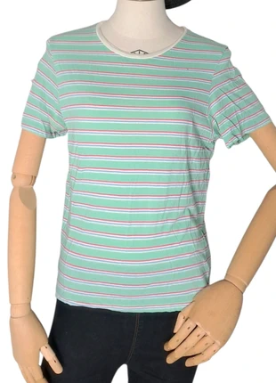 T-shirt vert rayé S, marque: Monki, état: Bon état, taille: S / 36 / 8, 4,00 €, 4,90 € Protection acheteurs (Pro) incluse