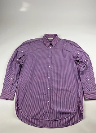 chemise sandro a rayures violet shirt vintage 90s S, brand: Sandro, condition: New without tags, size: S, €35.00, €37.45 includes Buyer Protection