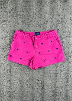 Très beau short femme Ralph Lauren T34 fuchsia motif raquettes tennis, marque: Ralph Lauren, état: Très bon état, taille: XS / 34 / 6, 19,00 €, 20,65 € Protection acheteurs (Pro) incluse