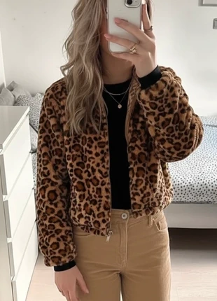 Veste léopard en fausse fourrure, brand: Vintage Dressing, condition: New without tags, size: S / 36 / 8, €39.99, €42.69 includes Buyer Protection