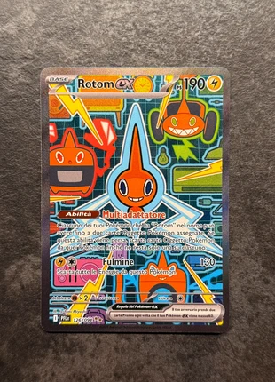 Rotom 126/094 fiamme spettrali, marke: Pokémon, zustand: Neu, 15,00 €, 16,45 € inklusive Vinted-Käuferschutz