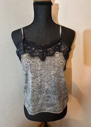 Débardeur pailleté neuf Jennyfer taille S motif python avec dentelle noire poitrine, marque: Jennyfer, état: Neuf avec étiquette, taille: M / 38 / 10, 7,00 €, 8,05 € Protection acheteurs incluse