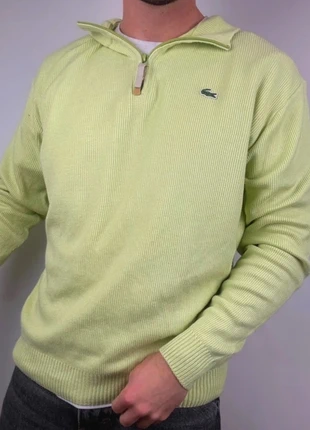 Pull jaune 1/4 zip | Lacoste - S, brand: Lacoste, condizioni: Ottime, taglia: L, €38.00, €40.60 include la Protezione acquisti