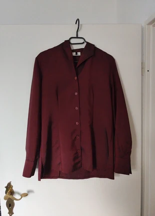 Weinrote Bluse, brand: Vintage Dressing, condizioni: Ottime, taglia: L / IT 44 / EU 40, €5.00, €5.95 include la Protezione acquisti