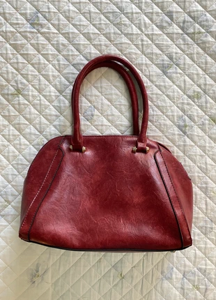 Borsa a bauletto media grande a spalla bordeaux, marque: Rare, état: Très bon état, 18,00 €, 19,60 € Protection acheteurs incluse