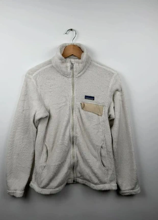 Veste polaire full zip zippée Patagonia blanc crème - taille M - femme - CI186, marke: Patagonia, zustand: Sehr gut, größe: M / 38 / 10, 50,00 €, 53,20 € beinhaltet Vinted-Käuferschutz Pro