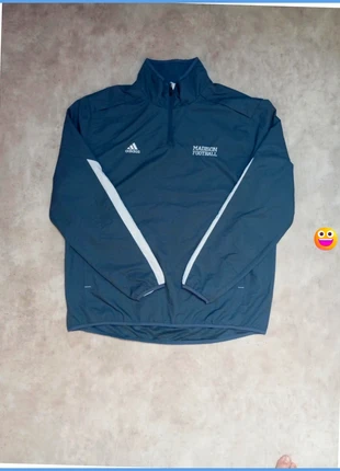 Adidas running 1/4 Track Jacket Adidas gris Madison Football taille L, brand: adidas, condition: Very good, size: L, €35.00, €37.45 includes Buyer Protection Pro