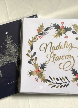 2 x 10 Pack Welsh Bilingual Christmas Cards, condition: New with tags, £5.00, £5.95 includes Buyer Protection Pro
