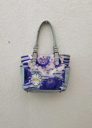 Sac à main Desigual à motif brodé vintage, marque: Desigual, état: Satisfaisant, 3,40 €, 4,27 € Protection acheteurs incluse