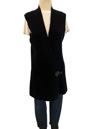 Gilet sans manches - Ralph Lauren - 100 % coton - noir - taille L femme, brand: Ralph Lauren, condition: Good, size: L / 40 / 12, €25.00, €26.95 includes Buyer Protection Pro