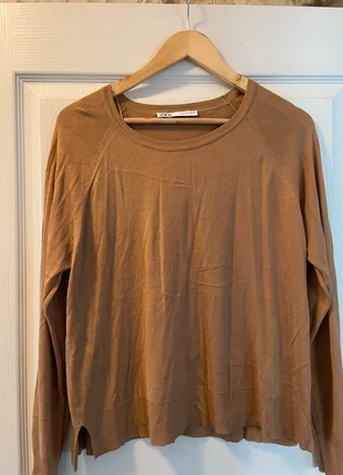Thin brown jumper, marque: Zara, état: Neuf sans étiquette, taille: L / 40 / 12, 6,00 €, 7,00 € Protection acheteurs incluse
