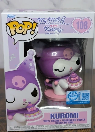 Funko Pop! Hello Kitty #108 – Kuromi, marca: Funko, estado: Novo com etiquetas, tamanho: Tamanho único, €16.00, €17.50 inclui Proteção do Comprador Pro