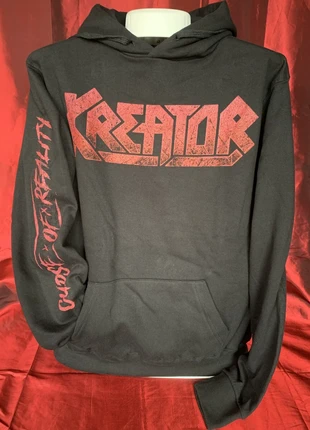 Sweat/hoodie à capuche Kreator Curse Of Reality – Taille M - Neuf – Officiel Merchandising, brand: Kreator, condition: New without tags, size: M, €65.00, €68.95 includes Buyer Protection Pro