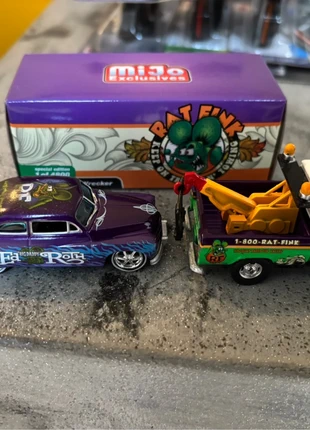 2 véhicules 1/64 rat fink, marque: Johnny Lightning, état: Très bon état, taille: Taille unique, 15,00 €, 16,45 € Protection acheteurs incluse