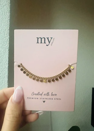 my-jewellery muntjes armband van stainless steel, merk: My Jewellery, staat: Heel goed, € 8,00, € 9,10 inclusief Kopersbescherming