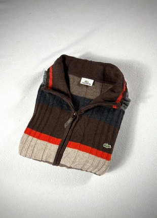 Lacoste – Gilet zippé à rayures – Taille 8 (xxl homme), marque: Lacoste, état: Très bon état, taille: XXL, 27,90 €, 30,00 € Protection acheteurs (Pro) incluse