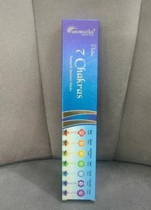 Incensi Vedic Sette Chakra 14 bastoncini di incenso, marke: aromatika, zustand: Neu, mit Etikett, 3,00 €, 3,85 € beinhaltet Vinted-Käuferschutz Pro