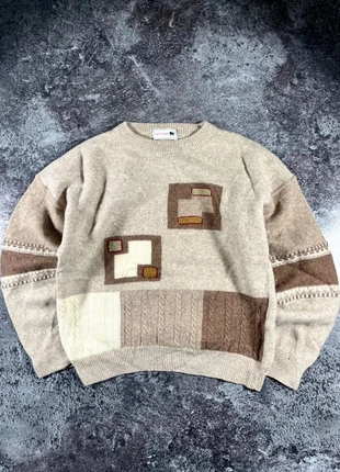 Pull sweat Knitwear maremma beige/crème laine hiver vintage y2k 2000s motif Femme Taille M, marque: maremma, état: Très bon état, taille: M / 38 / 10, 16,00 €, 17,50 € Protection acheteurs incluse