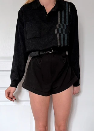 Splendide Pull Vintage Coupe Polo en Laine Gris Anthracite 🤍, marque: Vintage Dressing, état: Très bon état, taille: L / 40 / 12, 22,00 €, 23,80 € Protection acheteurs (Pro) incluse