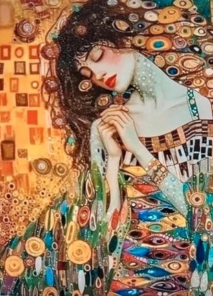 Superbe broderie diamant, thème beauté, inspiration Gustave klimt 20*20 cms neuve sous emballage, brand: Diamant, condition: New without tags, €3.00, €3.85 includes Buyer Protection