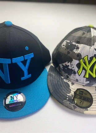 lot 2 casquettes new era new york yankees snapback et 59fifty camouflage vert, marque: New Era, état: Très bon état, taille: Taille unique, 14,00 €, 15,40 € Protection acheteurs incluse